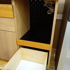 【リユースのサカイ八街店】★ジモティ割あり★ キッチンカウンター　ナチュラル　クリーニング済　YJ7187の画像