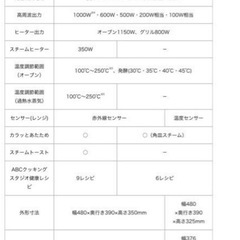 TOSHIBA オーブンレンジ ER-P6の画像