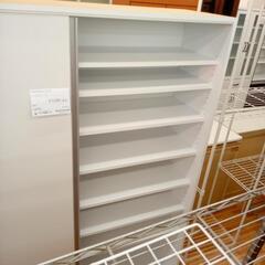 【リユースのサカイ八街店】★ジモティ割あり★ 収納棚　ホワイト　クリーニング済　YJ7188の画像