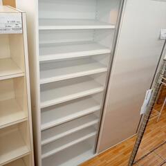 【リユースのサカイ八街店】★ジモティ割あり★ 収納棚　ホワイト　クリーニング済　YJ7188の画像