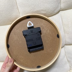 壁掛け電波時計 クオーツ／ジャンク の画像