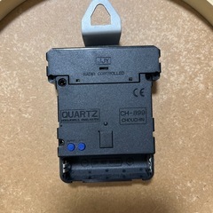 壁掛け電波時計 クオーツ／ジャンク の画像