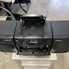 ロ 2508-135 パナソニック CDラジカセ RX-DT600 1994年製 CD.カセット.AM.FMラジオ動作確認済 中古品の画像