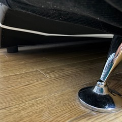 3人がけ　ソファ 黒 　の画像