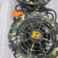 バートル AC08-2 空調ファンバッテリーセット 中古品 22Ｖ充電器付【ハンズクラフト宜野湾店】の画像
