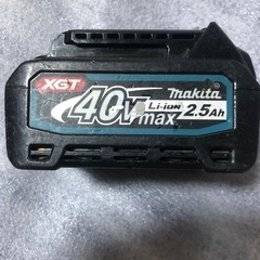 マキタ40V中古バッテリーBL4025、1個の画像