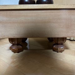 囲碁盤 脚付きの画像