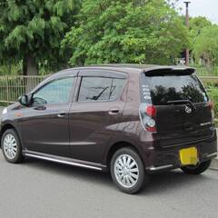 車検２年付き　ミラ　カスタム　【希少２万キロ】　超低燃費　純正エアロ　コンパクトカー　地デジＴＶナビの画像