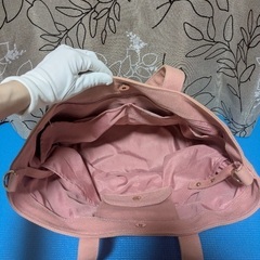Leeマザーズバッグ トートバッグ　ピンクの画像