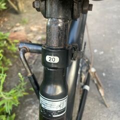 自転車　No.364　ブラック　20インチ　LEDライト　【リサイクルショップどりーむ天保山】の画像