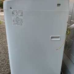 シャープ　洗濯機　7kg 2019年製の画像