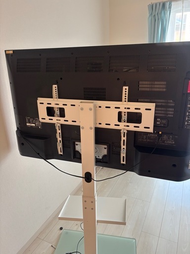テレビ台付き　SHARP 50型　ネット対応