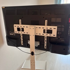テレビ台付き　SHARP 50型　ネット対応の画像