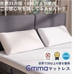 夏のの感謝セール！【138600円⇒28000円】札幌市近郊にお住まいの方限定！送料無料！エマ・スリープ エマ・マットレス クイーンの画像