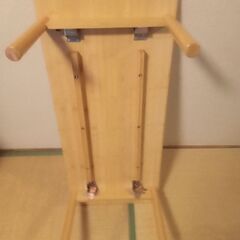 Bamboo folding table の画像