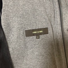 COMME CA MEN　ジャンパー　黒の画像