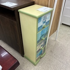 リユースのサカイ東金店　ヴィンテージ風4段チェスト　TJ13665の画像