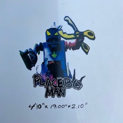 プレセボ 
placebo surfskate 4’10 サーフボード　の画像