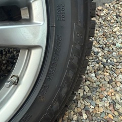バリ溝　冬用+純正品　日産 E52 エルグランド ハイウェイスター 純正 (ブリヂストン) 225/55R18  の画像