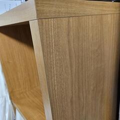 決まりました【☘️中古】スタッキングシェルフ ３段×３棚 収納 木製家具の画像
