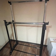 ハンガーラック　2段式