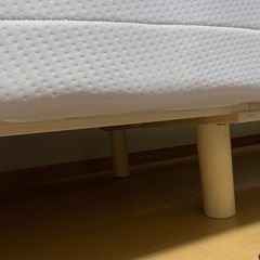 【無料】ニトリ 脚付きマットレス セミシングルの画像