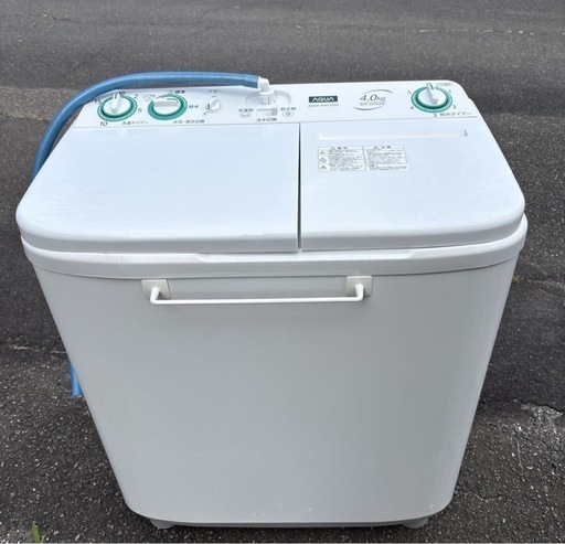 二槽式洗濯機　アクア　21年