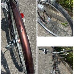 【中古自転車】アサヒサイクル　ラ・ベール　27インチ　シティサイクル　内装3段変速の画像