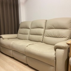 ニトリ電動ソファー3人用