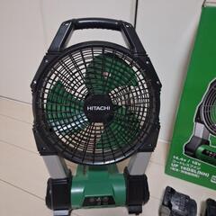 HITACHI コードレスファン　UF18DSL 扇風機14.4v/18vの画像