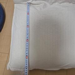 無印良品　座いす　大　洗いざらしの綿帆布　の画像