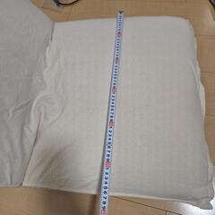 無印良品　座いす　大　洗いざらしの綿帆布　の画像