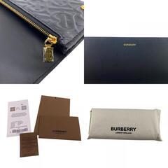 バーバリー BURBERRY 長財布 HERONMONOGRAM 8011605 ブラックの画像