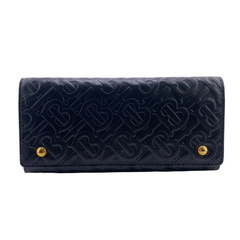 バーバリー BURBERRY 長財布 HERONMONOGRAM 8011605 ブラックの画像