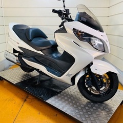30439km ★始動動画あり★ スカイウェイブ CJ46A ビッグスクーターの画像