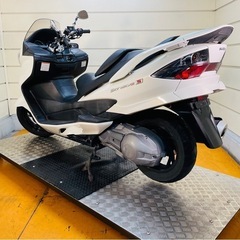 30439km ★始動動画あり★ スカイウェイブ CJ46A ビッグスクーターの画像