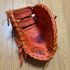 NPB プロ野球 支給 実使用 久保田スラッガー トレーニング用ファーストミットの画像