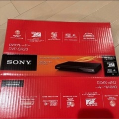 SONY CD/DVDプレイヤー　DVP-SR20 札幌　北区 の画像