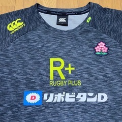 ラグビー日本代表 カンタベリー Tシャツ RUGBY+ 4L リポビタンD 東芝の画像