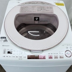 (送料無料) 洗濯・乾燥機 洗8kg 乾4.5kg ヒーター式乾燥 SHARP の画像