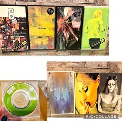 懐かしいVHS７本＋シングルCD89枚　合計96点セット　黒夢　L'Arc〜en〜Ciel B'z ZARD他の画像