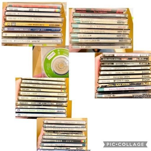 懐かしいVHS7本＋シングルCD89枚合計96点セット黒夢L'Arc〜en