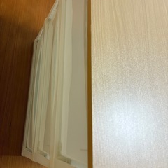 【値下！早い者勝ち！】ニトリ製木目調天板チェスト 　の画像