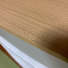 【値下！早い者勝ち！】ニトリ製木目調天板チェスト 　の画像