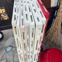 木製フェンス・ラティスの画像