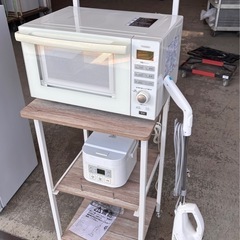 2021〜2023年製 家電5点セット 冷蔵庫・洗濯機・電子レンジ・炊飯器・掃除機 🚚【配達可能・保証付き】の画像