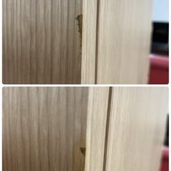 S724 ⭐ NITORI ニトリ ワードローブ クローゼット WISH2 スリムタイプ 幅59.1cm USEDの画像