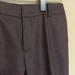 【中古】Aquascutum ウールパンツ RENOWN  Sサイズ 茶系パンツの画像
