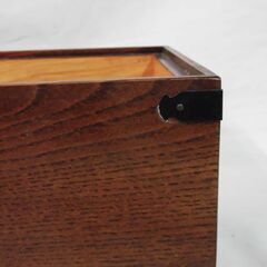 上野村工芸 ティッシュケース 木製の画像