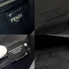 【美品】FENDI フェンディ コンチネンタル ウォレット 長財布 ブラックの画像